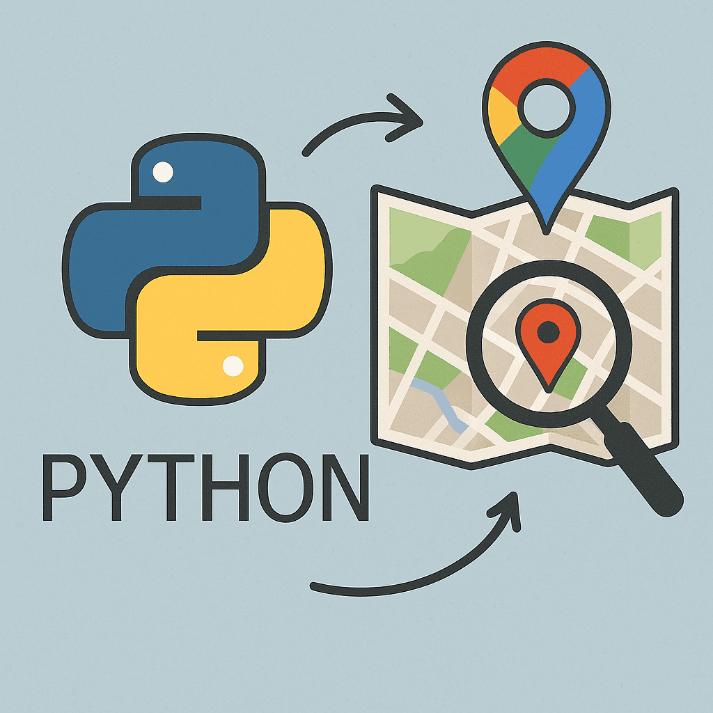 Extração de Dados do Google Maps com python